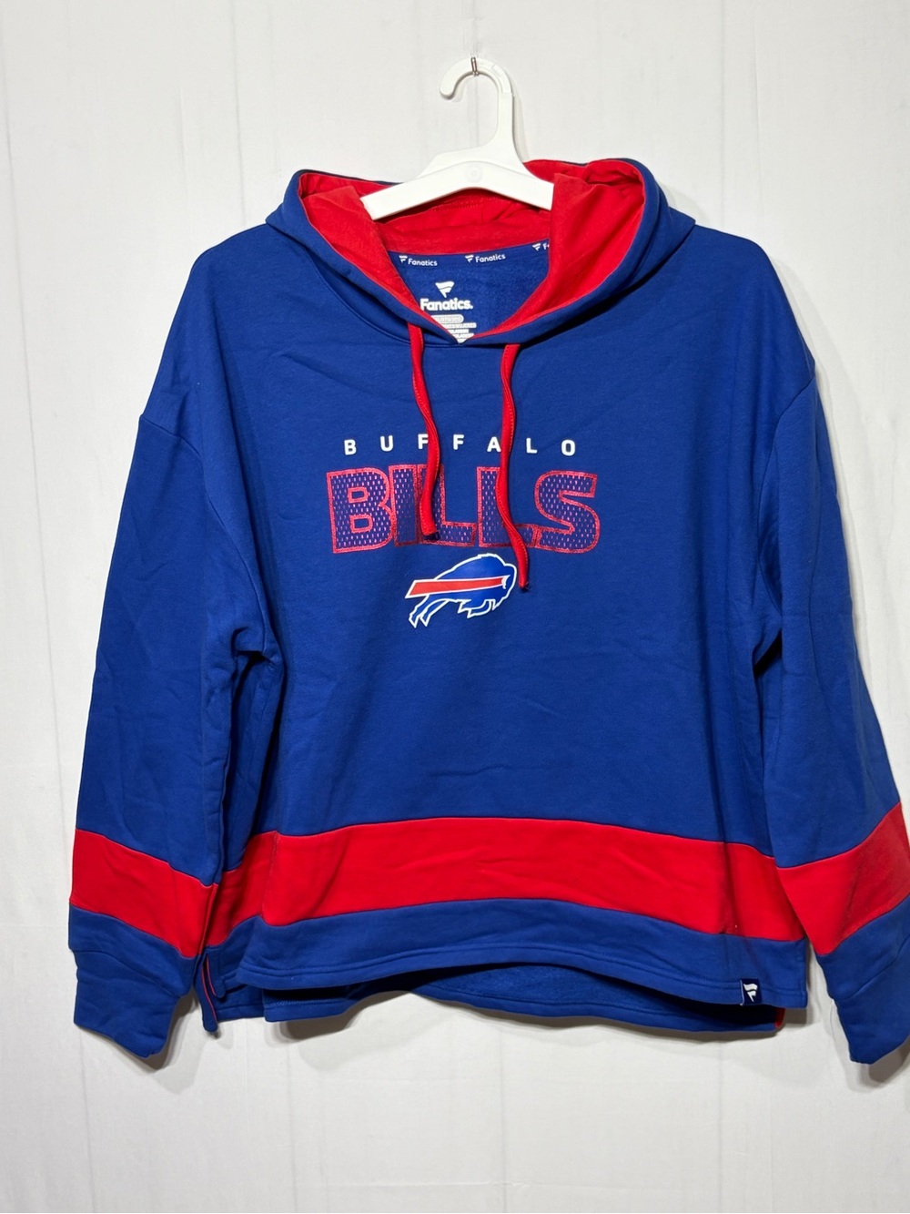 Fanatics Plus Size Women’s Buffalo Bills Hoodie Sweatshirt NWOT